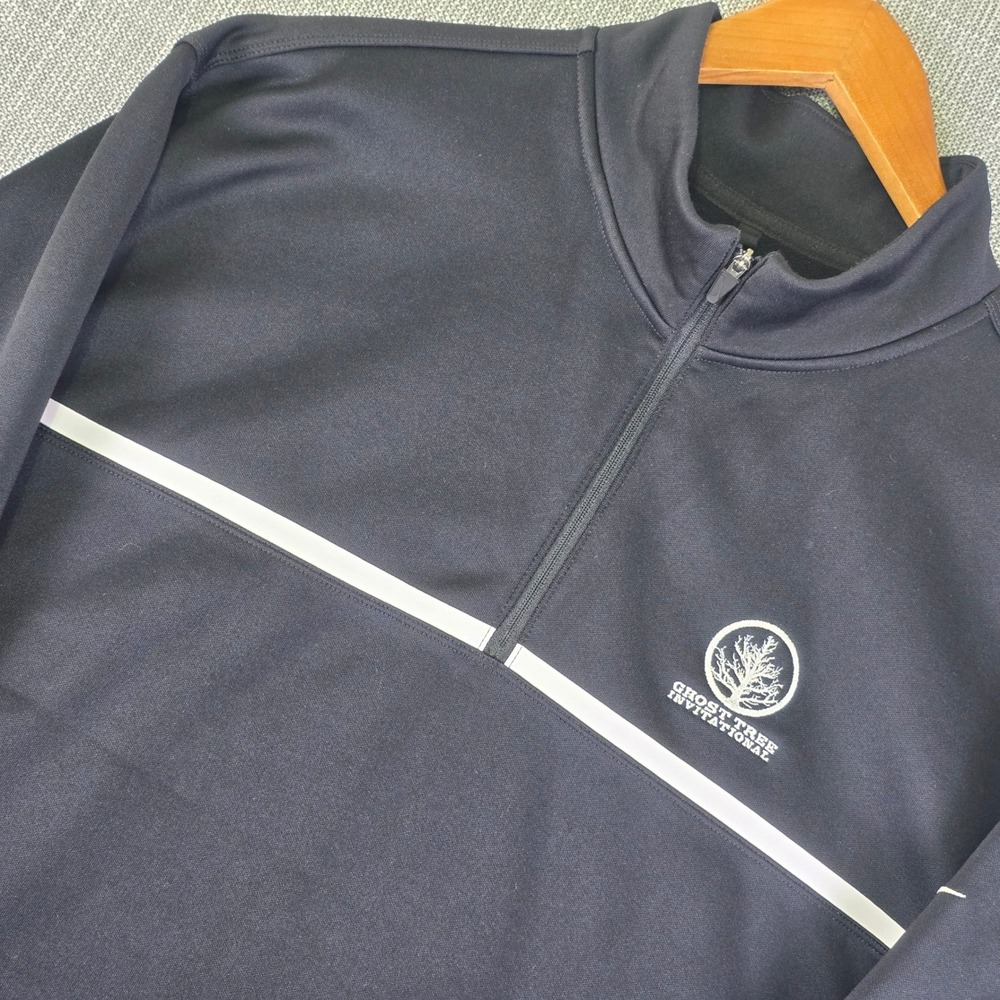 Nike Golf x Ghost Tree Invitational Therma-FIT Pullover Mens XL Black 1/4 Zip